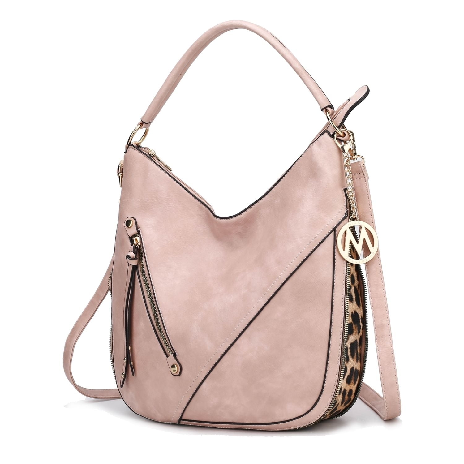MKF Collection Women's Lisanna Hobo Handbag by Mia K. - Mustard