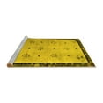 thumbnail image 2 of Ahgly Company Machine Washable Indoor Rectangle Oriental Yellow Asian Inspired Area Rugs, 2' x 3', 2 of 4