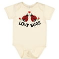 thumbnail image 3 of Inktastic Love Bugs Red Ladybugs Valentine's Day Boys or Girls Baby Bodysuit, 3 of 5