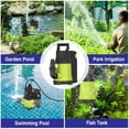 thumbnail image 6 of SEYVUM 2600GPH Submersible Water Pump with 16.5FT Cord, Fountain, Pond & Pool Pumps, 6 of 8