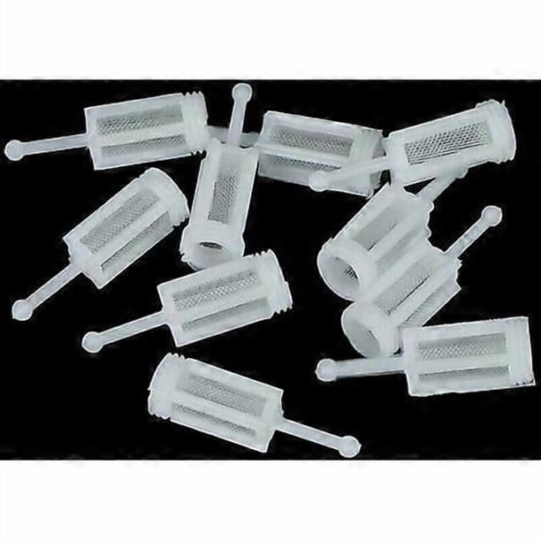 10 pieces paint filter Gravity gun filter Disposable spray filter Gravity gun universal fine mesh filter 1.1*3.6cm