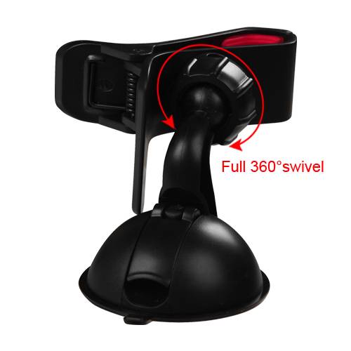 Portable Car Windshield / Dash Board/ Air Vent Mount Holder Cradle for Xiaomi Pocophone F1, Mi 6X, 8, 8 SE, Mix 2s, A2, Note 3, MIX 2, A1, 5X, A7 XL, Max 2, 6, 5c, MIX - Pressure Absorbing - image 4 of 6