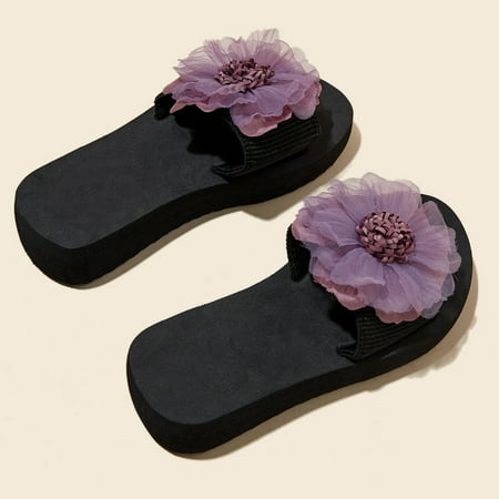 

Cathalem Women Fuzzy Slippers Womens Slippers House Slippers Indoor Outdoor Womens EVA Sandals Slide Beach Women S Slipper Size 7 Purple 8