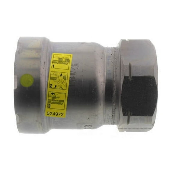 Viega 25151 MegaPress 1-1/2 Gas Female Adapter