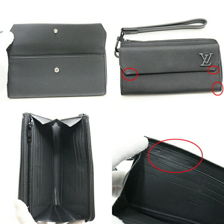 Authenticated Used LOUIS VUITTON Louis Vuitton Long Wallet Epi LV
