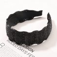 thumbnail image 4 of Laklulu Diademas Diademas para Mujer - Diademas de Hierba de Verano de ratán Diademas Tejidas de Rafia Anchas Preciosas para niñas Diademas para el Cabello de ratán para el Cabello de Mujer, 4 of 5