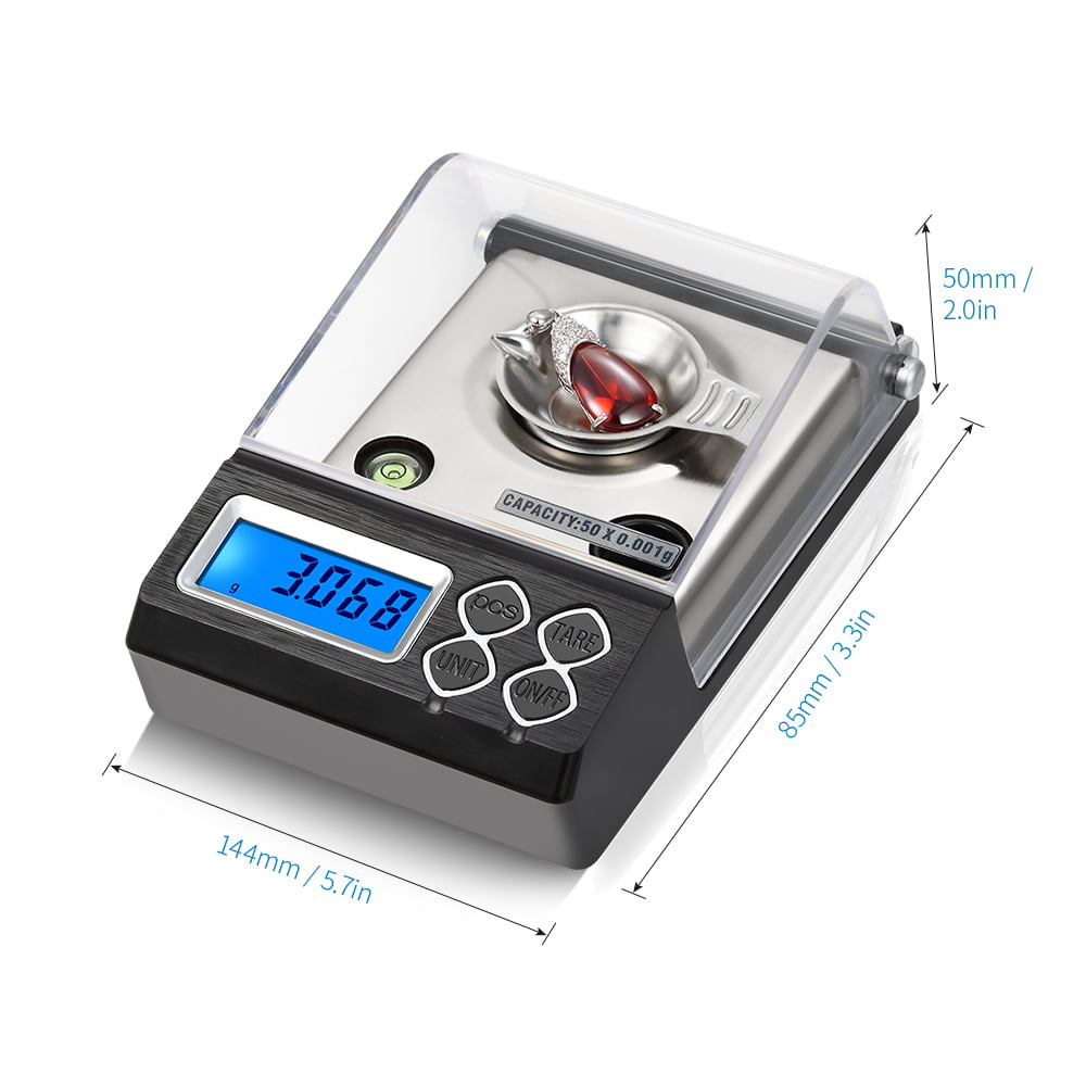 0.001-20g/0.01-200g Jewelry Kitchen Digital Electronic Balance Food Weight Scale 