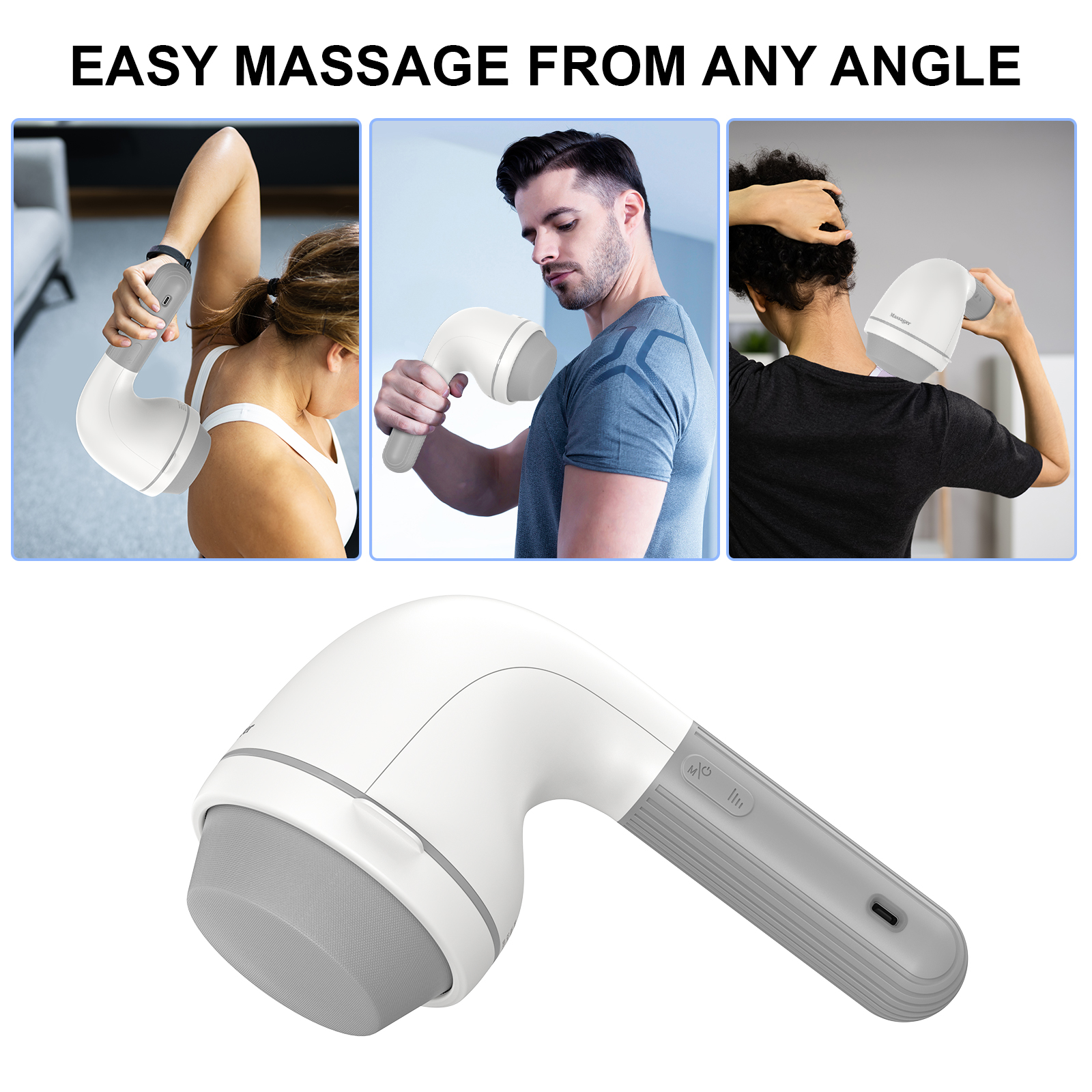 NEXPURE Handheld Neck and Back Massager photo 7