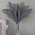 thumbnail image 1 of Grande Falso Gris Pampas Hierba 5 Tallos Extra Esponjoso Falso 70cm Ramo De Flores De Plumas Sala De Estar Decoración Del Hogar Boho Decoración Del Hogar Jarrón Alto Mesa Flor Boda, Gris JAMW Sencillez, 1 of 5