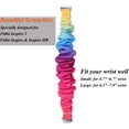 thumbnail image 4 of Scrunchies Compatible with Fitbit Inspire 2 Bands/Inspire HR Band/Inspire, Women Soft Elastic Cloth Pattern Printed Fabric Wristbands Replacement for Fitbit Inspire, 4 of 6