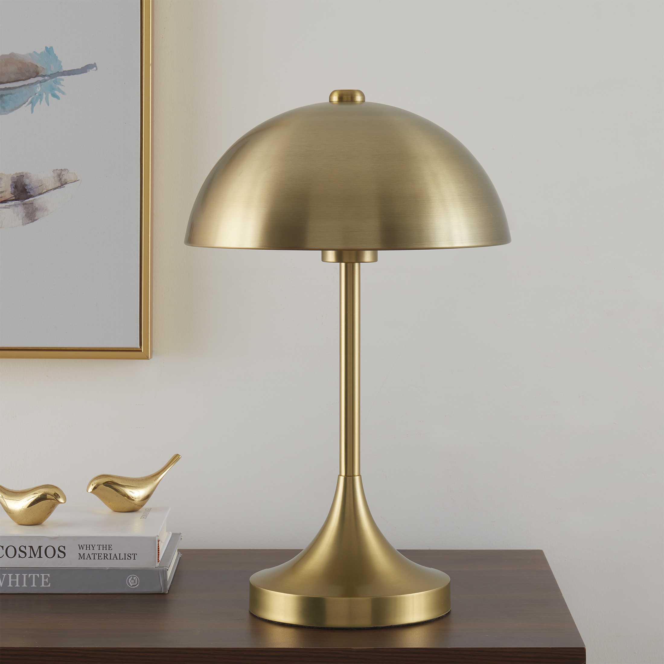 Better Homes & Gardens Modern Dome Touch Table Lamp, 18 in photo 5