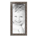 thumbnail image 2 of ArtToFrames 8" x 18" Silver Picture Frame, 8x18 inch Silver Wood Poster Frame (WOM-4993),  Pack, 2 of 7
