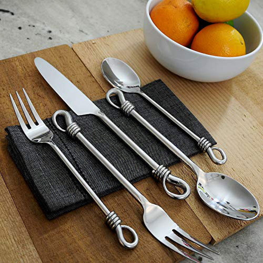 Gourmet Settings Twist and Shout 5-Piece Hostess Set by Gourmet Settings Twist Teaspoon | Gourmet Settings