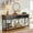 Black/Brown, variant on Tribesigns 70.8" Console Table with 3 Drawers, Farmhouse Entryway Table with Storage Shelf for Entryway, Hallway (White/Brown)