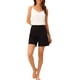 thumbnail image 2 of Camiseta de satén para mujer, tirantes, escote en V, top de seda casual, formal, capa, camisa de dormir 2026 M blanca, 2 of 6
