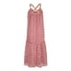 thumbnail image 5 of Vestidos para mujer Maxi vestido de moda bohemio con cuello en V suelto sin mangas sólido vestido de media pantorrilla Odeerbi  ODB-5, 5 of 8