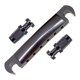 thumbnail image 3 of Conjunto de puente de pieza trasera de guitarra eléctrica, barras de tope de sillines con para piezas Negro Yuyangstore Puente de guitarra eléctrica, 3 of 7