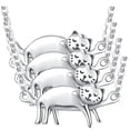 thumbnail image 2 of Collar con Dije Bonitas CatNeck01 4 Pzas Collar Gato/Dormido Gris Metal. High Monaco MXTNG-004, 2 of 2
