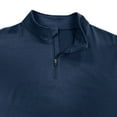 thumbnail image 4 of Ketyyh-chn99 Men Long Sleeve Shirt Long Sleeve 2023 Solid Color V Neck Fall Top Dark Blue,M, 4 of 4