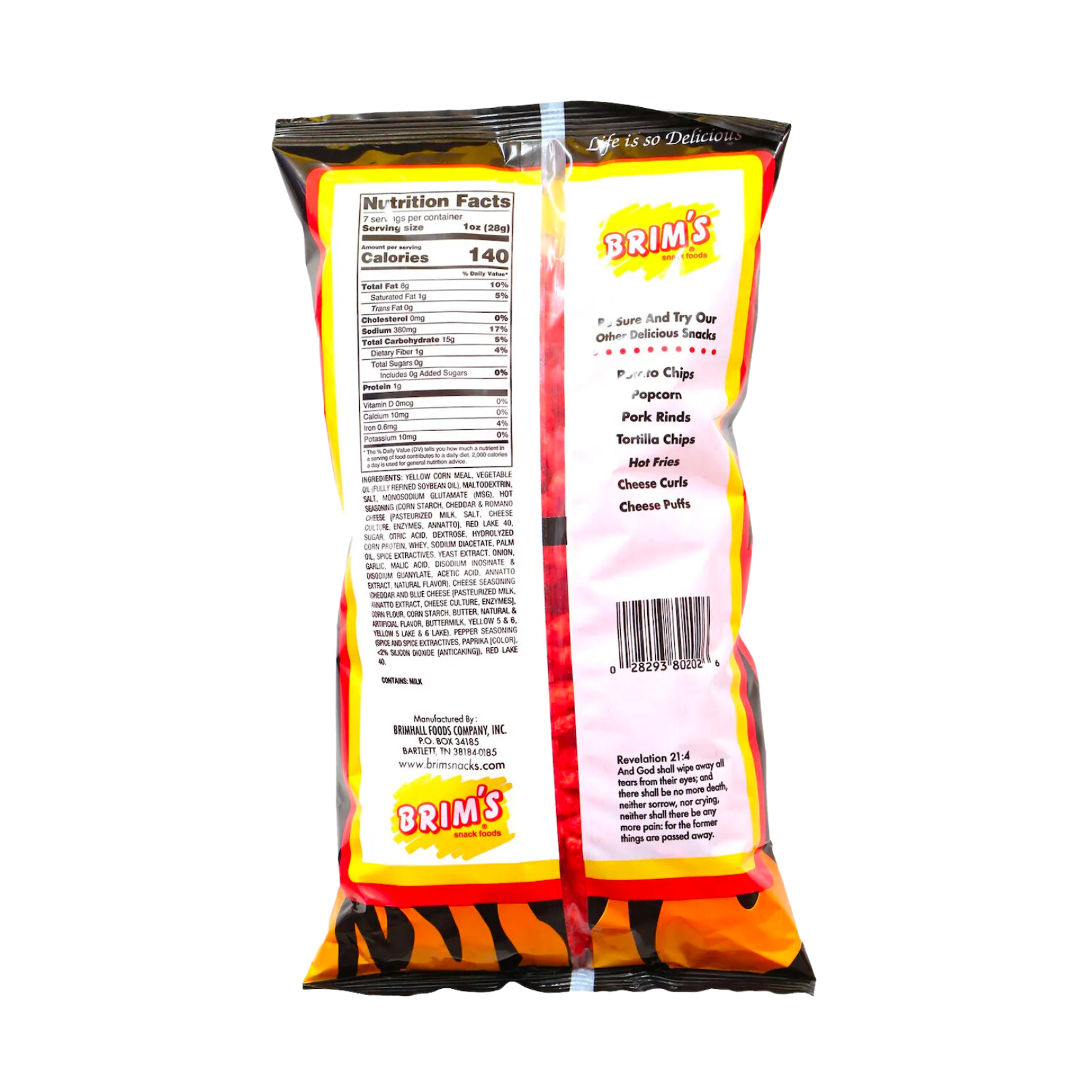 Brim's Crunchy Hot Cheese Curls (7 oz., 6-pack) - image 4 of 6