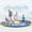 Vibrant Style, variant on 10 ft Extra Large Non-Slip Splash Pad 120" for Adult Kids and Dog, Giant Thicken Sprinkler Pool Summer Outdoor Toys Fun Backyard Fountain Play Mat for Family Pet Dog(Blue,Square Style)