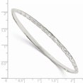 thumbnail image 2 of 925 Sterling Silver Slip On Bangle Bracelet, 2 of 6