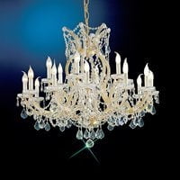 

Classic Lighting 8118 19 Light Maria Theresa Chandelier