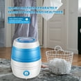KAPAS Foldable Mini Washing Machine, (5.7Lb/2.6kg Capacity) Portable Compact Lightweight Washer