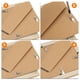 thumbnail image 4 of Uxcell 100Pcs Sujetadores de Botones Giratorios para Marcos de Fotos 100Pcs Tornillos Clip de Respaldo para Colgar Imágenes, Plateado, 4 of 6