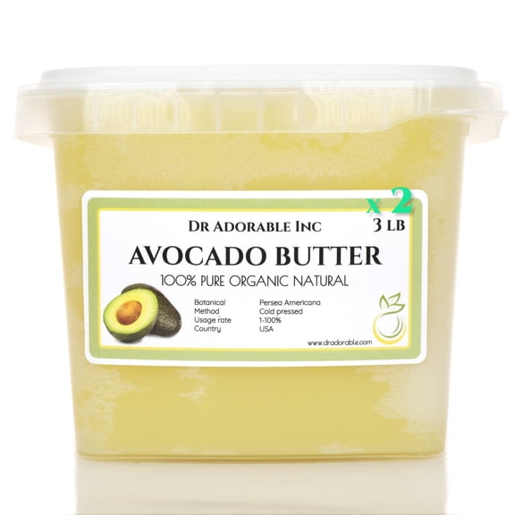Dr Adorable - 6 lb - Avocado Butter - Organic Fresh Natural (2 of 3 lb)