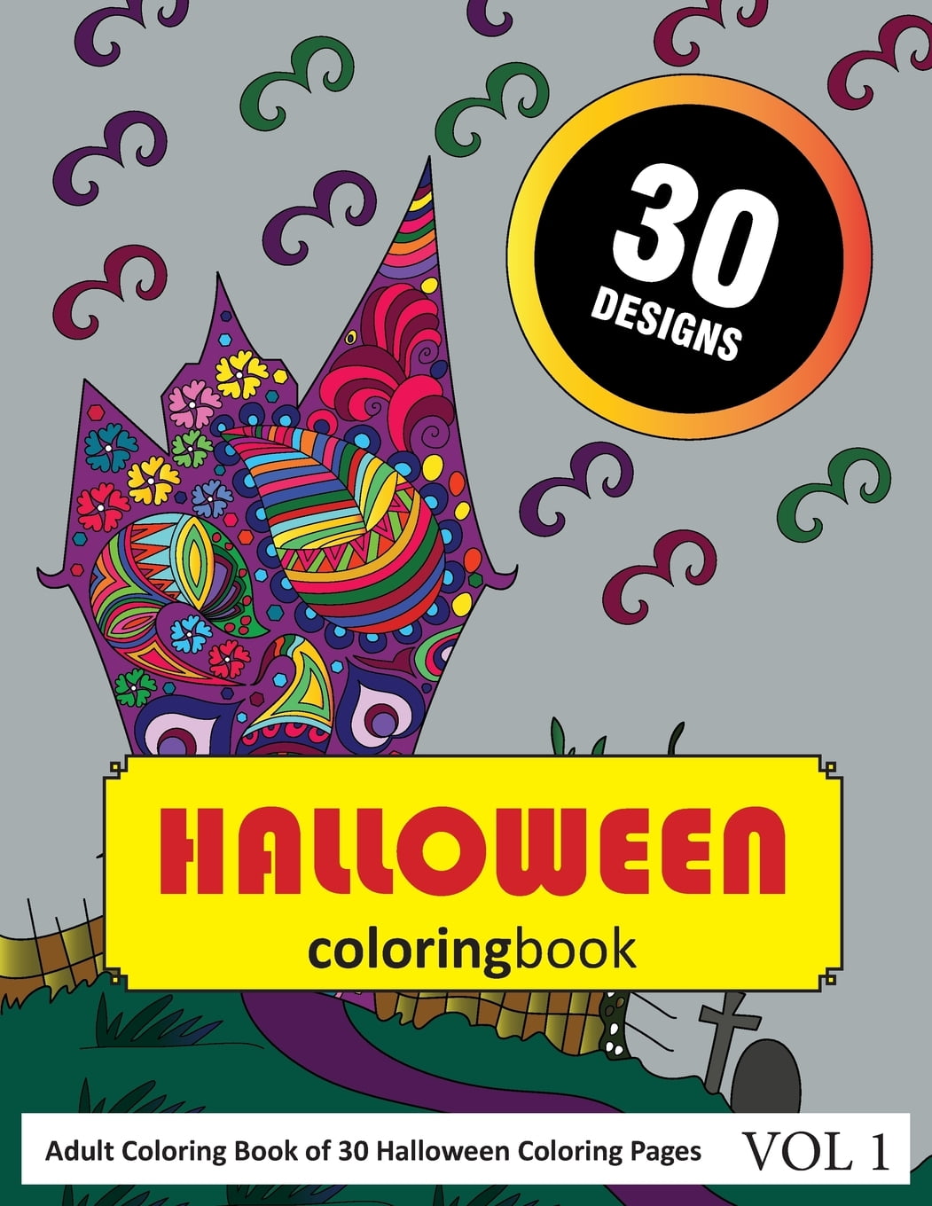 Halloween Coloring Book: 30 Coloring Pages of Halloween ...