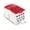 Red, variant on Connection Wire Connectors Small Levers Designs Wire Terminals 1 In 11 Out Garage Power Expansion for Projects