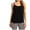 Black, variant on Fanxing Womens Camisoles with Built in Bras Camisole Tank Tops Spaghetti Strap Tank Tops Gray,S