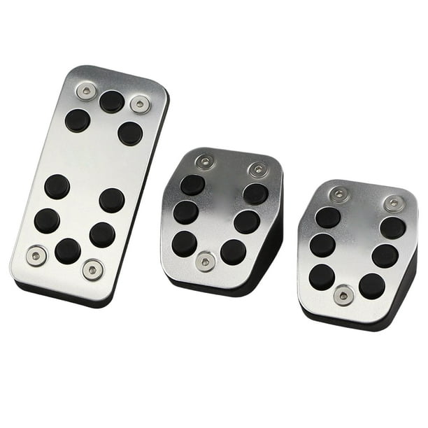 FLhrweasw Pedales Coche Cubierta Pedal Acelerador Antideslizante para Ford Focus 2 3 4 (3 Uds)