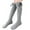 Gray, variant on Toddlers Girls Knee High Socks with Bow Long Stockings Infants Toddlers Ruffled Socks School Uniform Leggings Black White