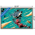 thumbnail image 3 of Fortnite - Lazershark Loading Screen Wall Poster, 22.375" x 34", Framed, 3 of 6