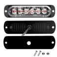 thumbnail image 4 of Luz Estroboscópica De Rejilla Lámpara de flash de alto brillo Indicador de flash de 18 modos para camión de automóvil (blanco + amarillo) Tmvgtek Accesorios para autos y motos, 4 of 9