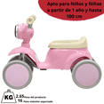 thumbnail image 4 of Montable Correpasillos para Niños con Luz y Sonido Coche Musical Apto a Partir de 1 año y Soporta hasta 16 kg - Rosa, 4 of 7