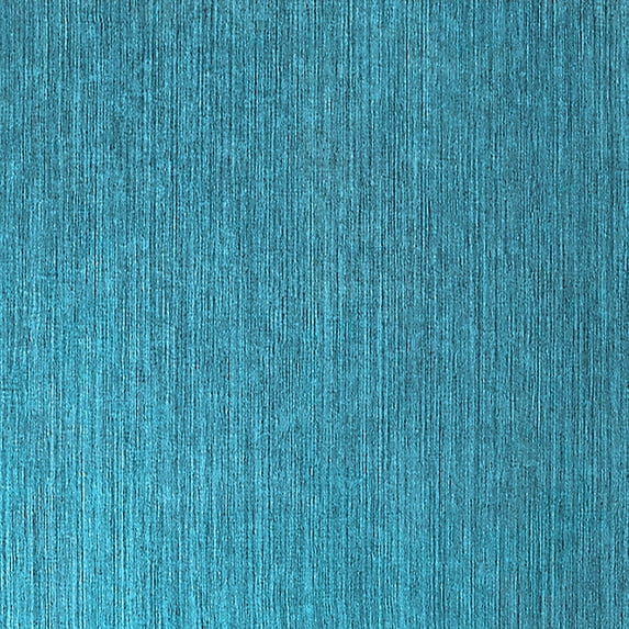 Ahgly Company Indoor Square Solid Light Blue Modern Area Rugs, 4' Square