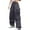 Grey, variant on EDFBUYKRS Female Women Pants Casual Women's Pants Plus Size Tall Women's Casual Pants Lazy All Wide Leg Pants L