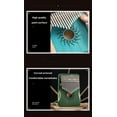 thumbnail image 5 of 21 Key Kalimba Finger Piano Solid Maple Wood Kalimba Thumb Piano Keyboard Musical Instrument Mbira for Beginner, 5 of 5