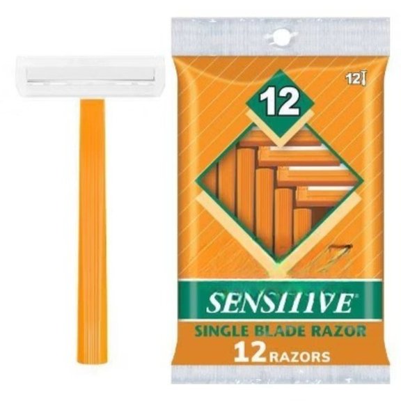 Sensitive Disposable Razors - 12ct