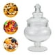 thumbnail image 2 of Tarro de cristal para caramelos, recipiente de escritorio para frutos secos, tarro de cristal con tapa para el hogar, 2 of 6