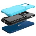 thumbnail image 2 of Wallet Case for iPhone 12 Pro Max 2020, iPhone 12 Pro Max Cover with Card Slots, Allytech 2-Layer Rubber Anti-Scratch Heavy Duty Shockproof Anti-Slip Sleeve Case for iPhone 12 Pro Max 6.7", Skyblue, 2 of 6