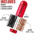 thumbnail image 2 of PRO BIKE TOOL Tubeless Bike Tire Repair Kit - Fix a Puncture (Red), 2 of 7