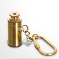 thumbnail image 2 of Handmade Brass Miniature Telescope Eyeglass Keychain, 2 of 4