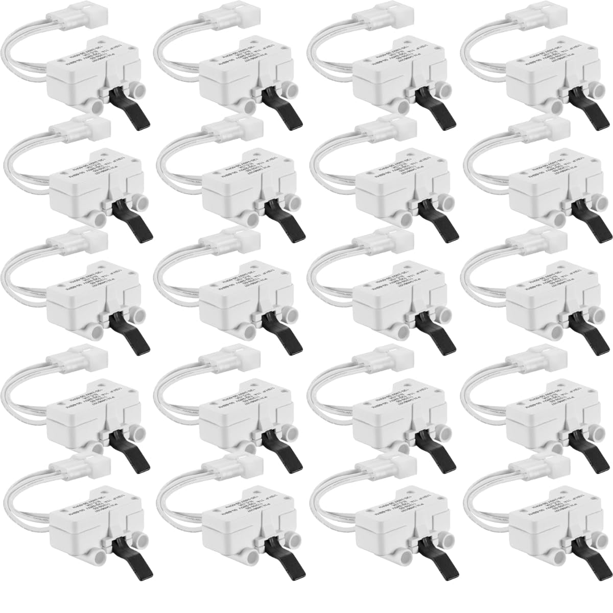 Scaroo 3406107 Dryer Door Switch Compatible With Whirlpool 3405100 18-Pack