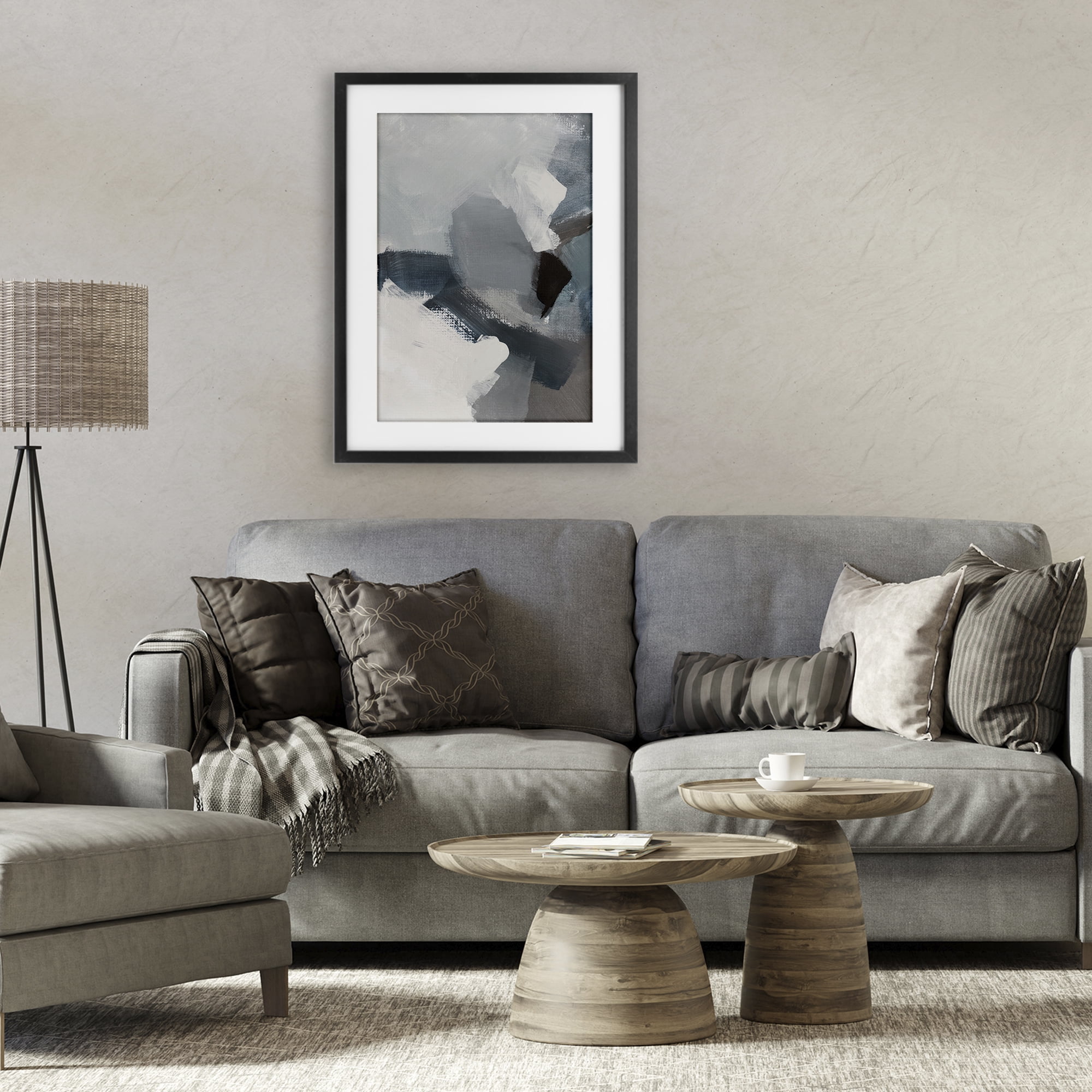 Stupell Industries Peace In The Storm Black Framed Print Under Glass, design by Lanie Loreth