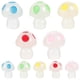 thumbnail image 1 of Mini Mushroom Figurines for Decor 10Pcs Resin Micro Mushroom Ornaments, 1 of 5