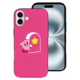thumbnail image 2 of Funda Kirby de TPU para iPhone 16 Plus: ultrafina, a prueba de golpes, antiamarilleo, resistente a arañazos, compatible con carga inalámbrica, agarre mejorado, estilo negro., 2 of 7